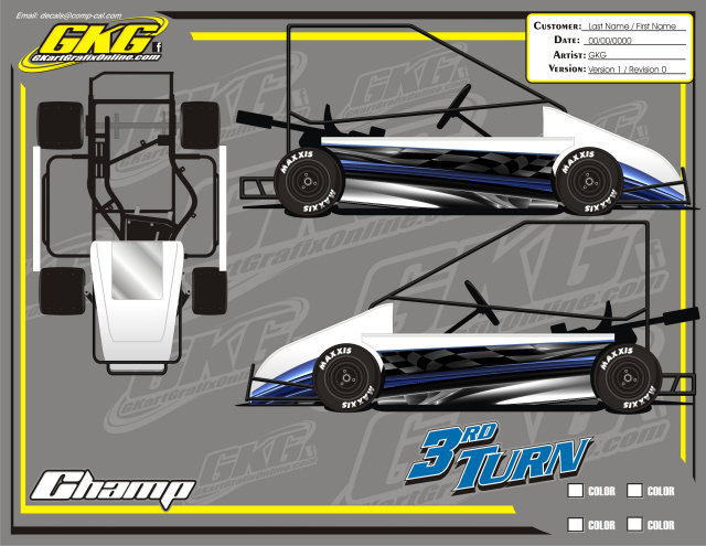 3RD TURN CHAMP SIDE WRAPS